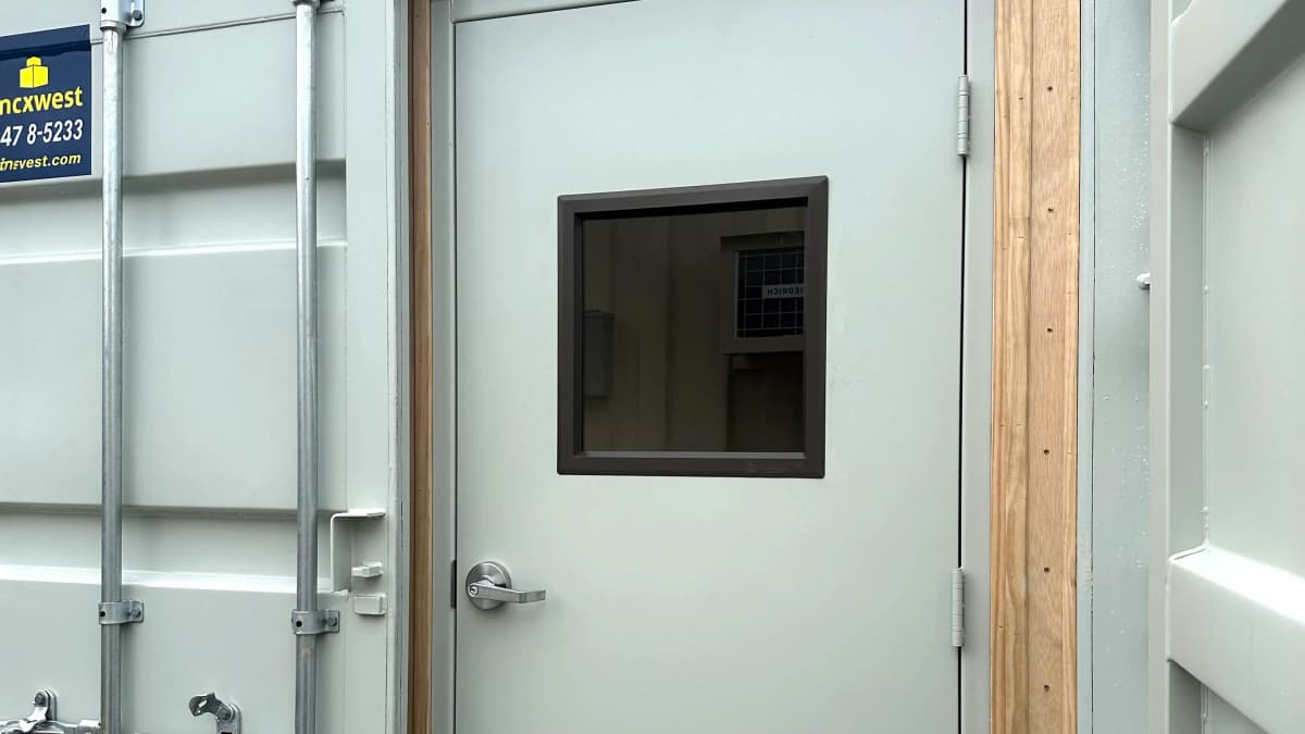 Man doors container image