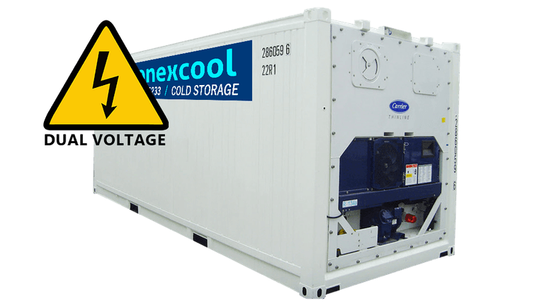 Rent 20ft Dual Voltage Refrigerated Container