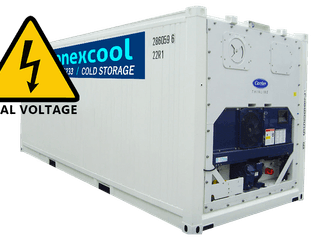 Rent 20ft Dual Voltage Refrigerated Container | Conexwest