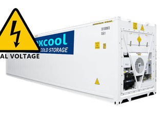 Rent 40ft Dual Voltage Refrigerated Container | Conexwest