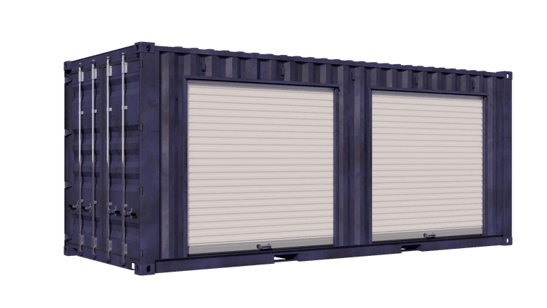 20ft Storage Container With Roll-Up Door