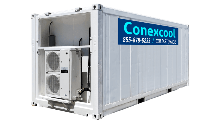 Single-Phase 20ft Temperature Controlled Storage Low Temp