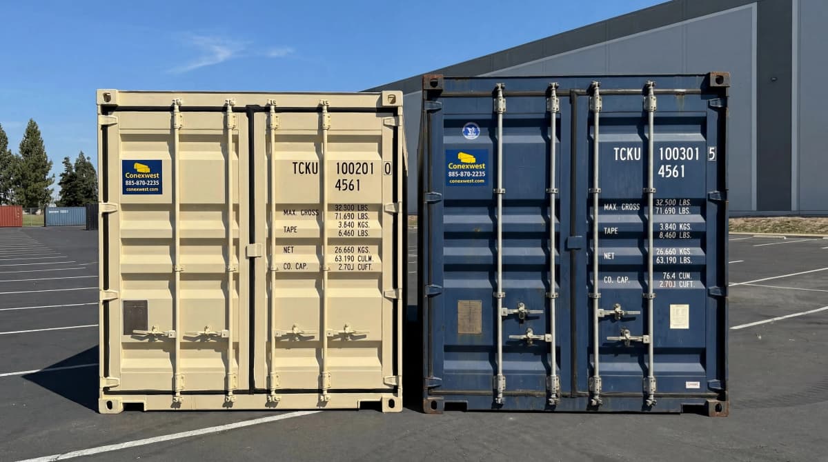 shipping containers