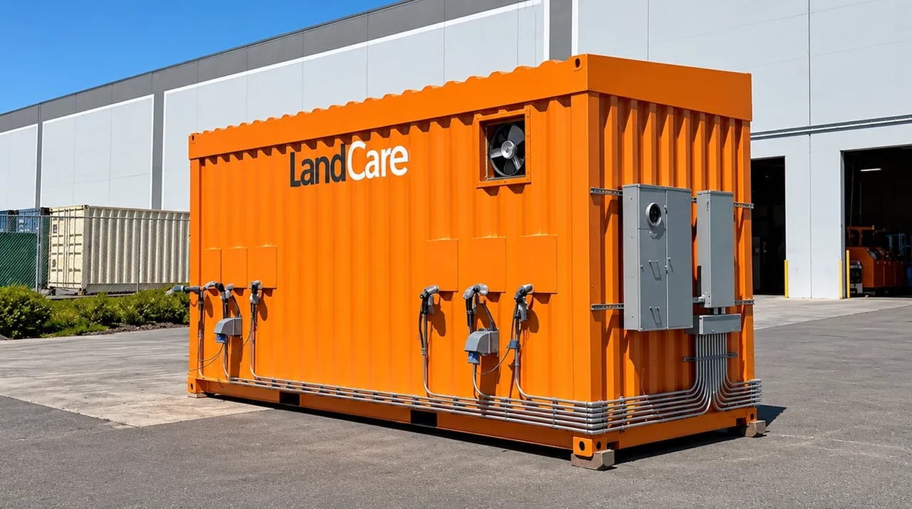 20ft container charging station