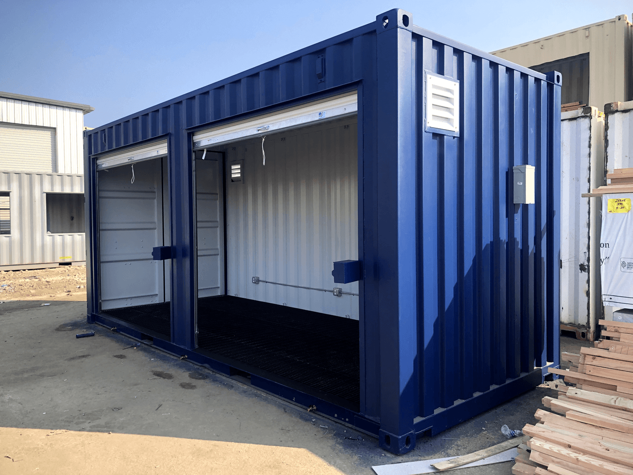 20ft hazmat container