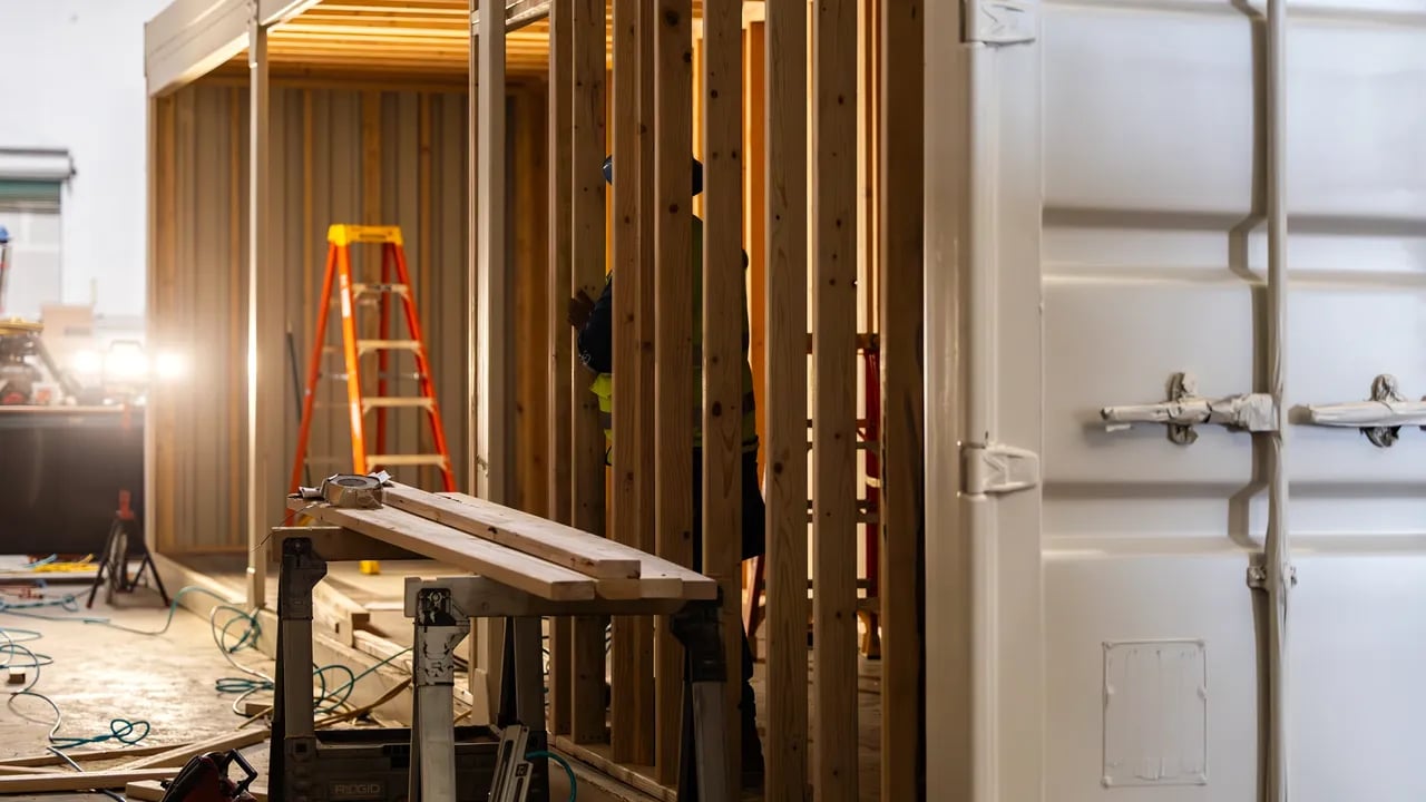 Container modification process