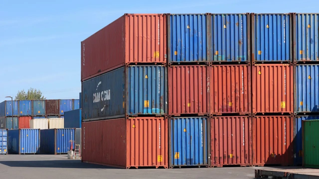 Container yard overview