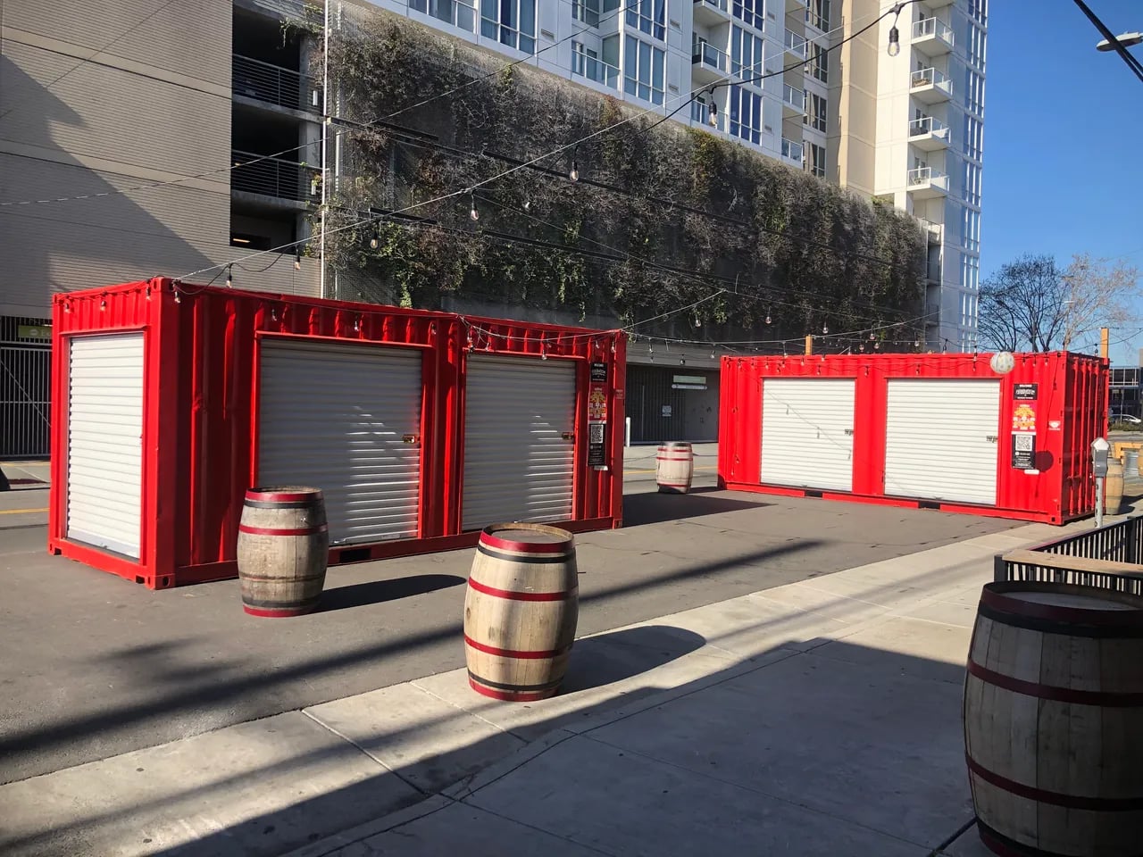 Containers w  Roll Up Doors