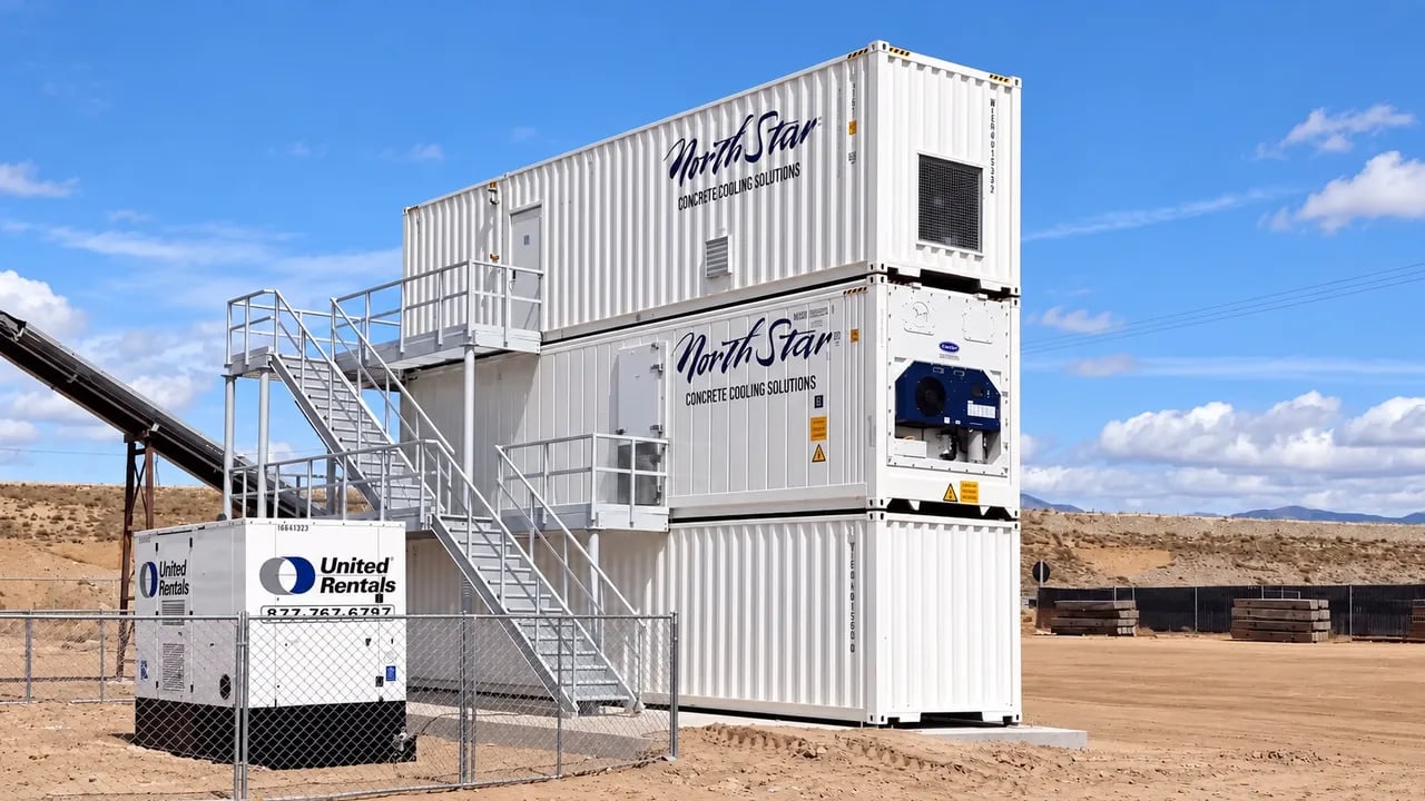 Cooling station
