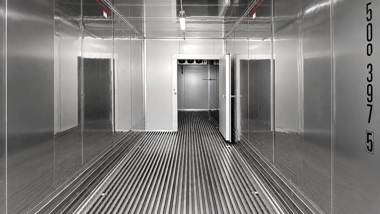 Interior with panels
