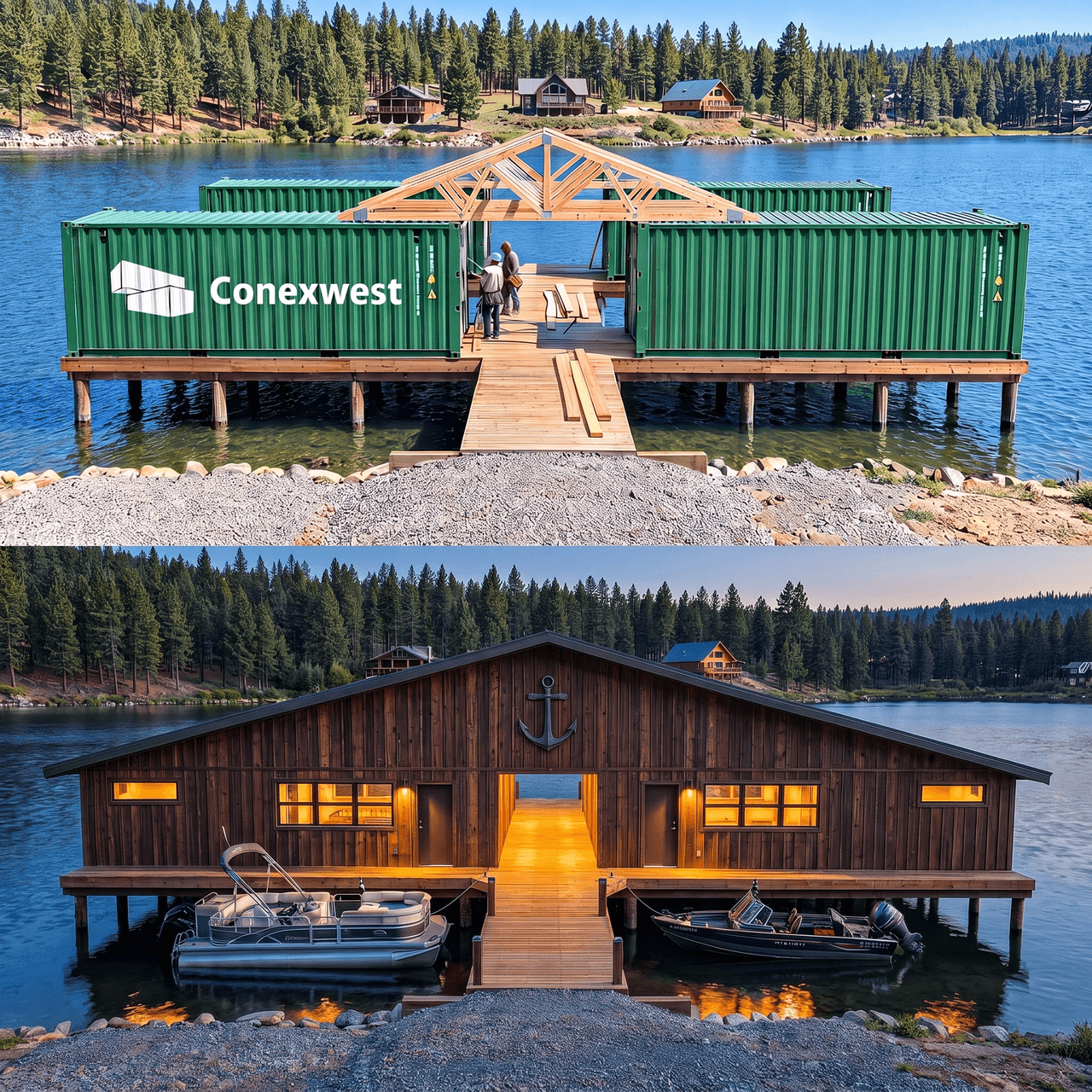 Lake dock