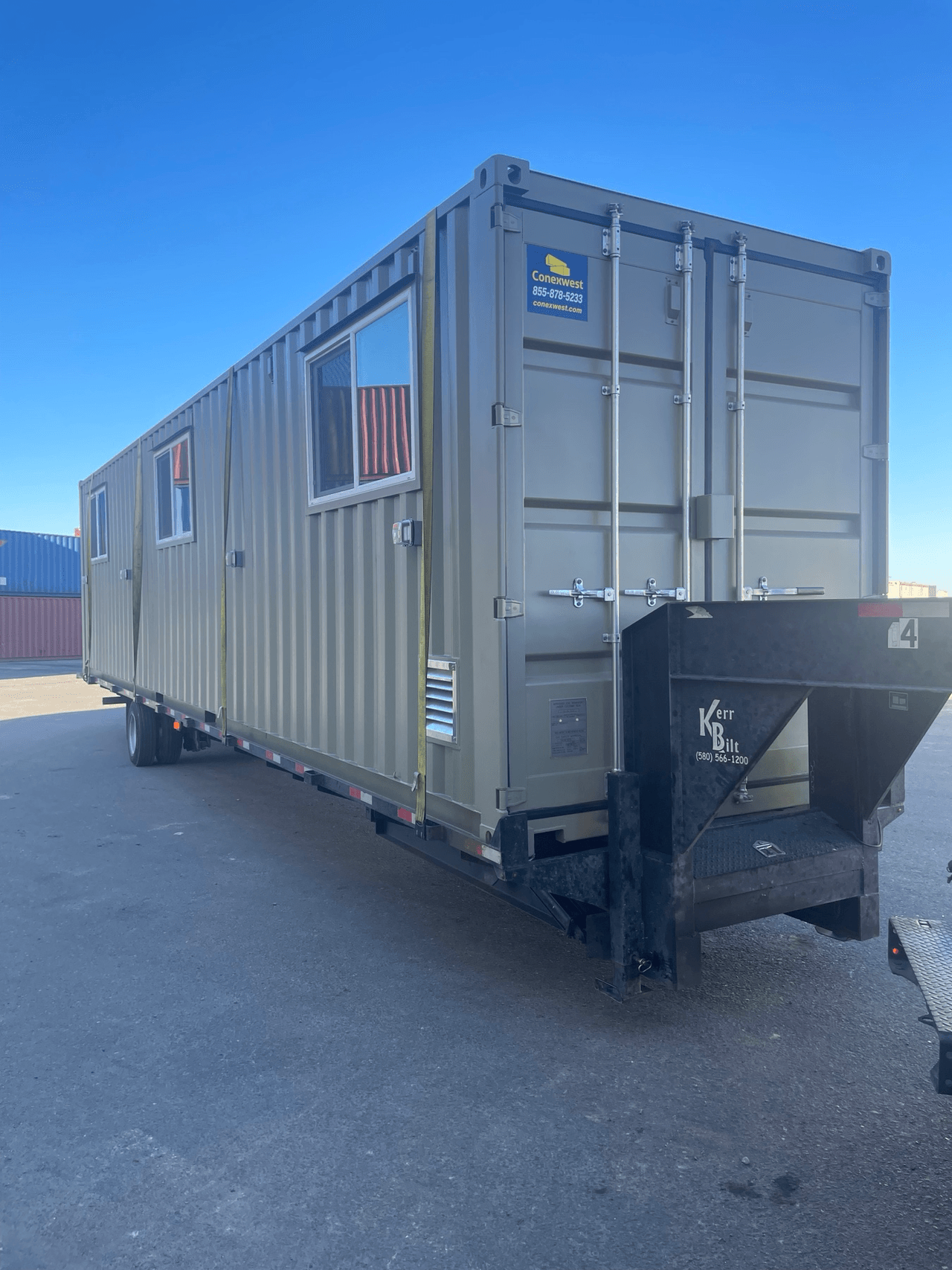 Large shipping container office