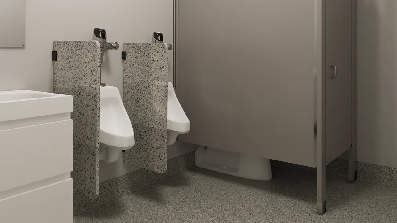 restroom container render