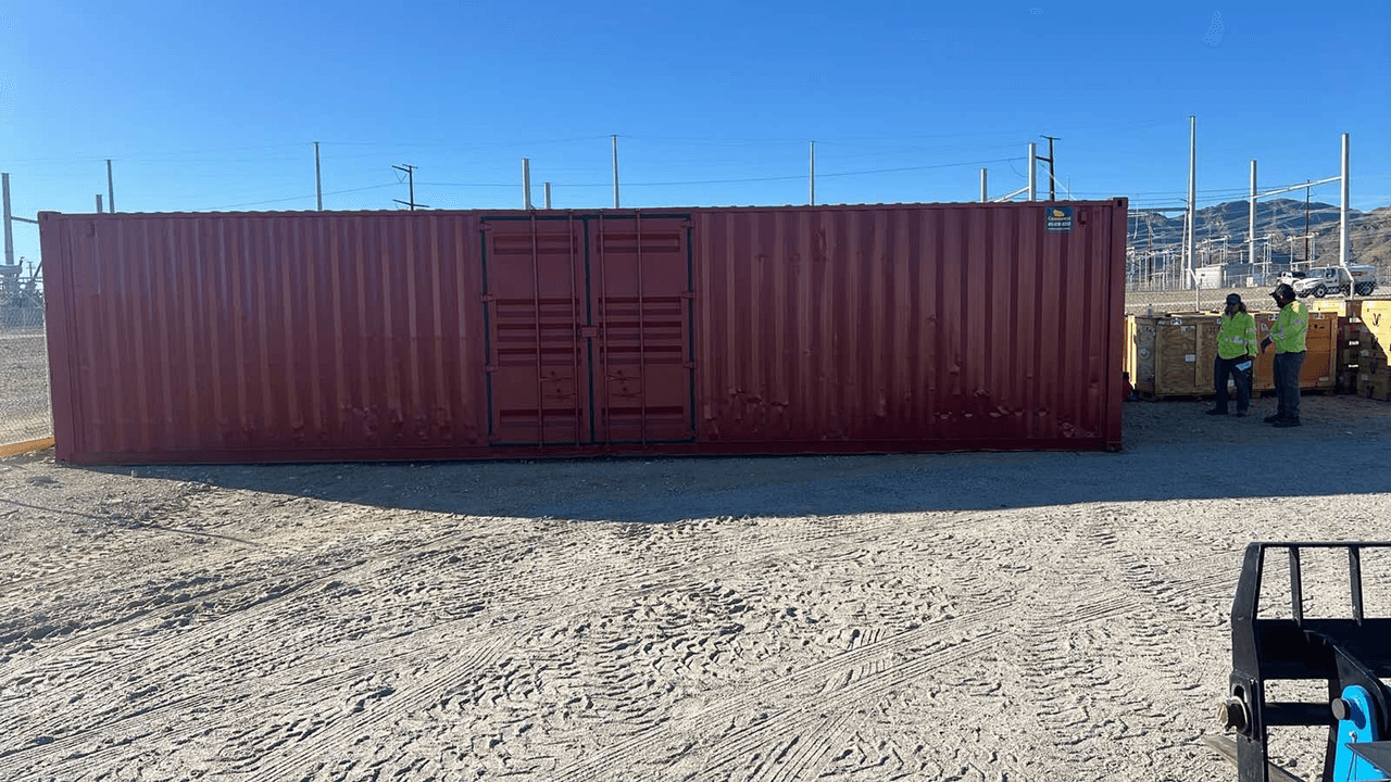 Shipping container