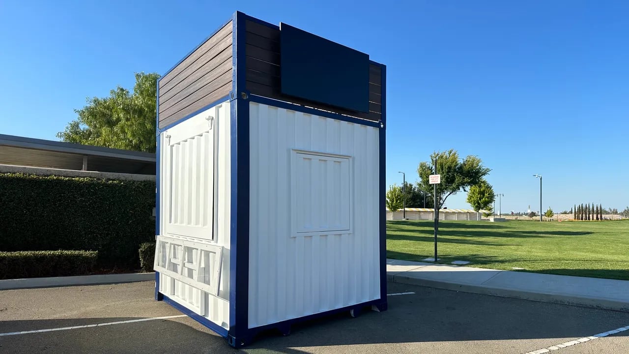 Ticket Booth backside