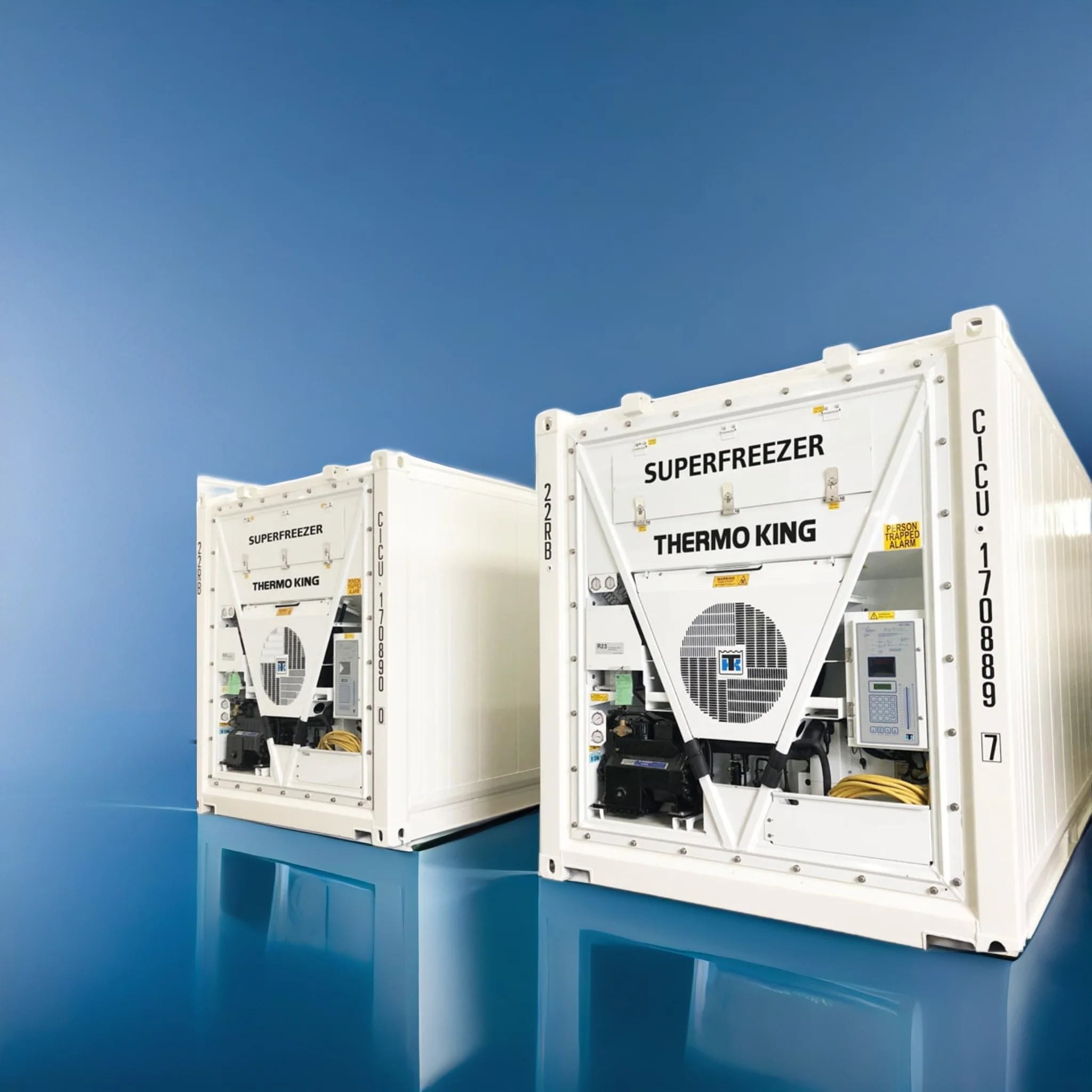 Ultra-low temp SuperFreezer: 10ft, 20ft, 40ft. Down to -94°F, ideal for vaccines, biotech and pharma.