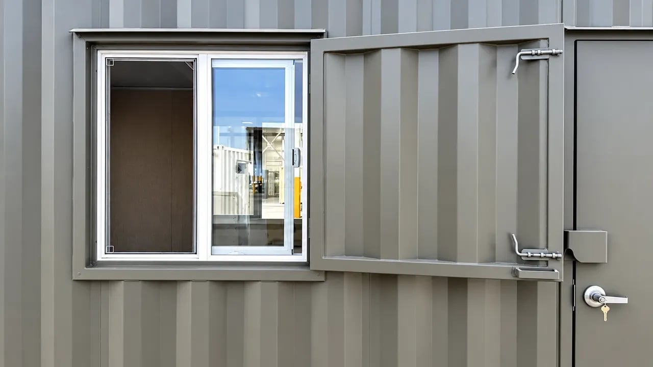 Window with protection
