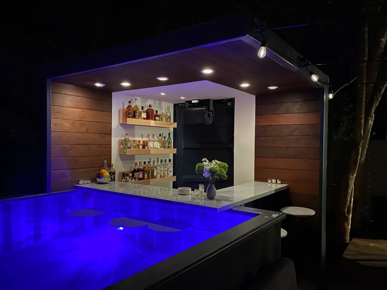 Pool container