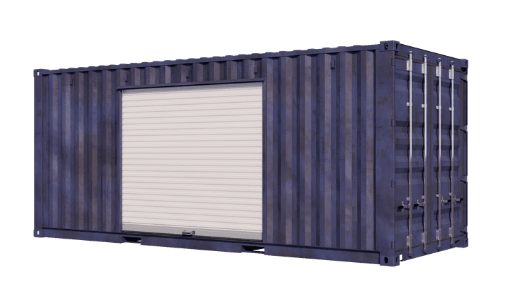 20ft Storage Container With Roll-Up Door