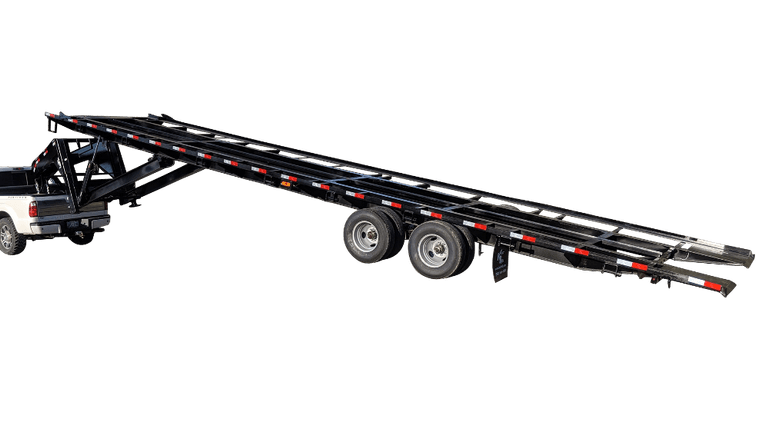 40ft Tilt Bed Shipping Container Trailer V1 Gooseneck