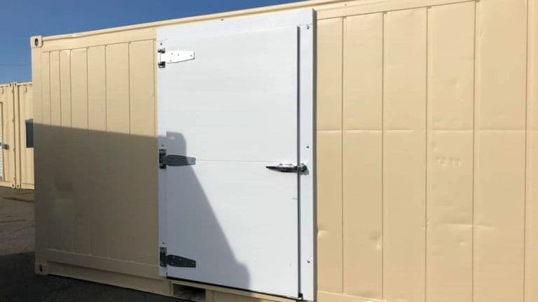 Cold storage Butcher door for refrigerated containers