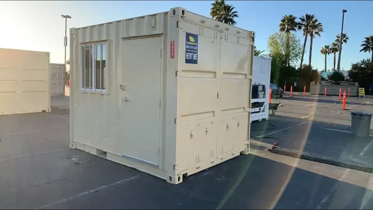 10ft mobile office container