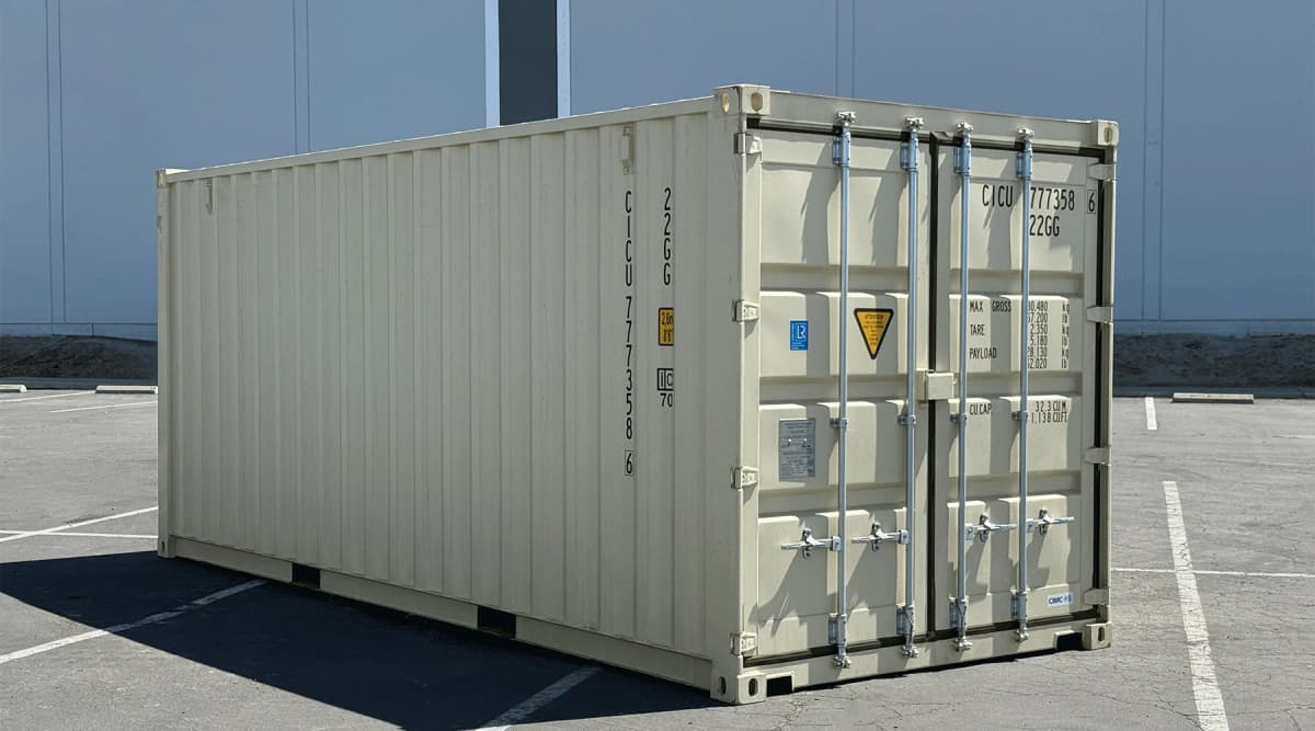 20ft Standard Open Side Storage Container