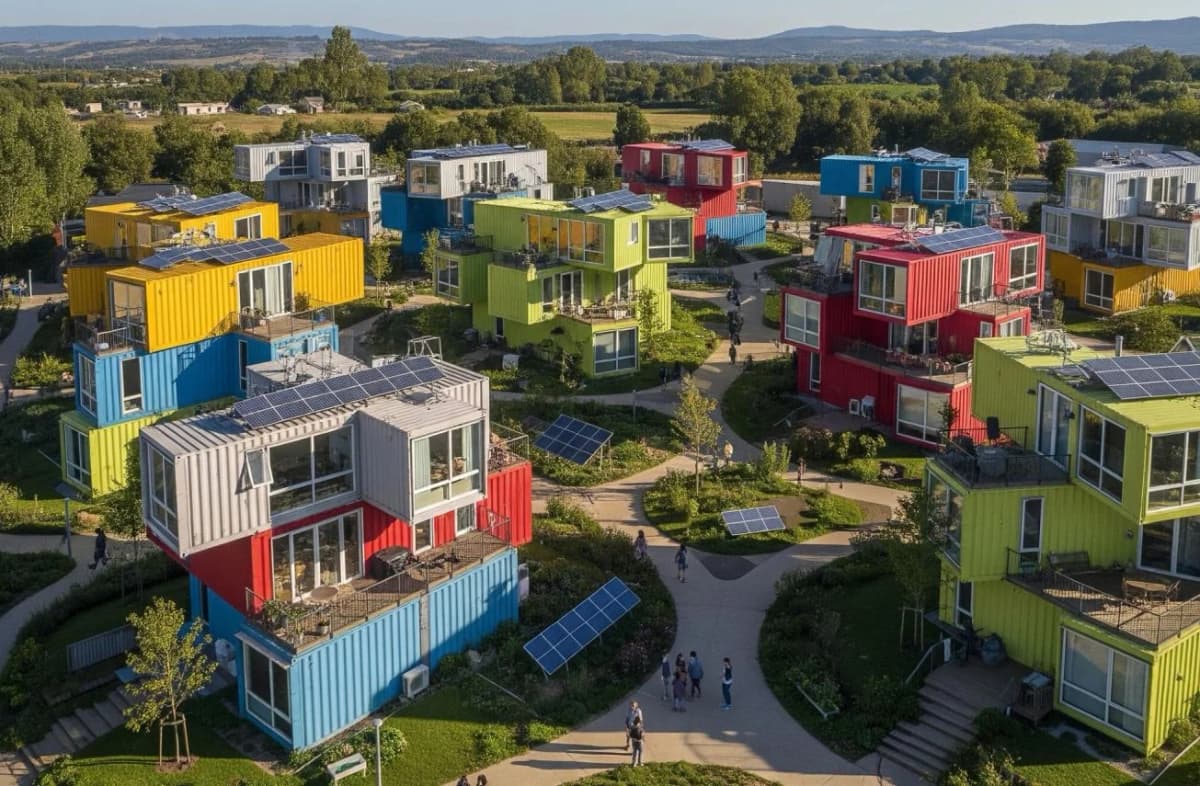 Building a Self-Sufficient Compound with Shipping Containers: A Complete Guide