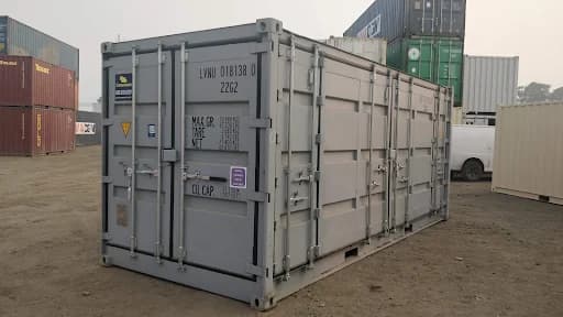 Conexwest’s 20ft standard open-side storage container