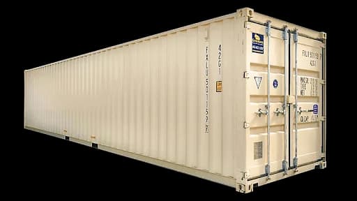 40-foot rental container