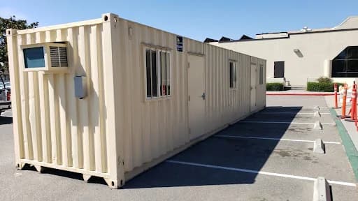 40ft Ground Level Office Container