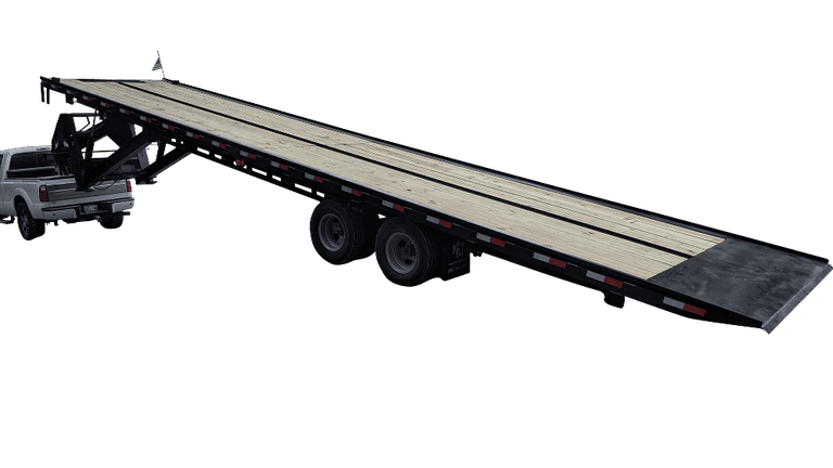 40ft Tilt Bed Shipping Container Trailer v2