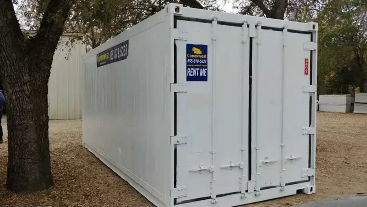 A Conexwest Shipping container for rent
