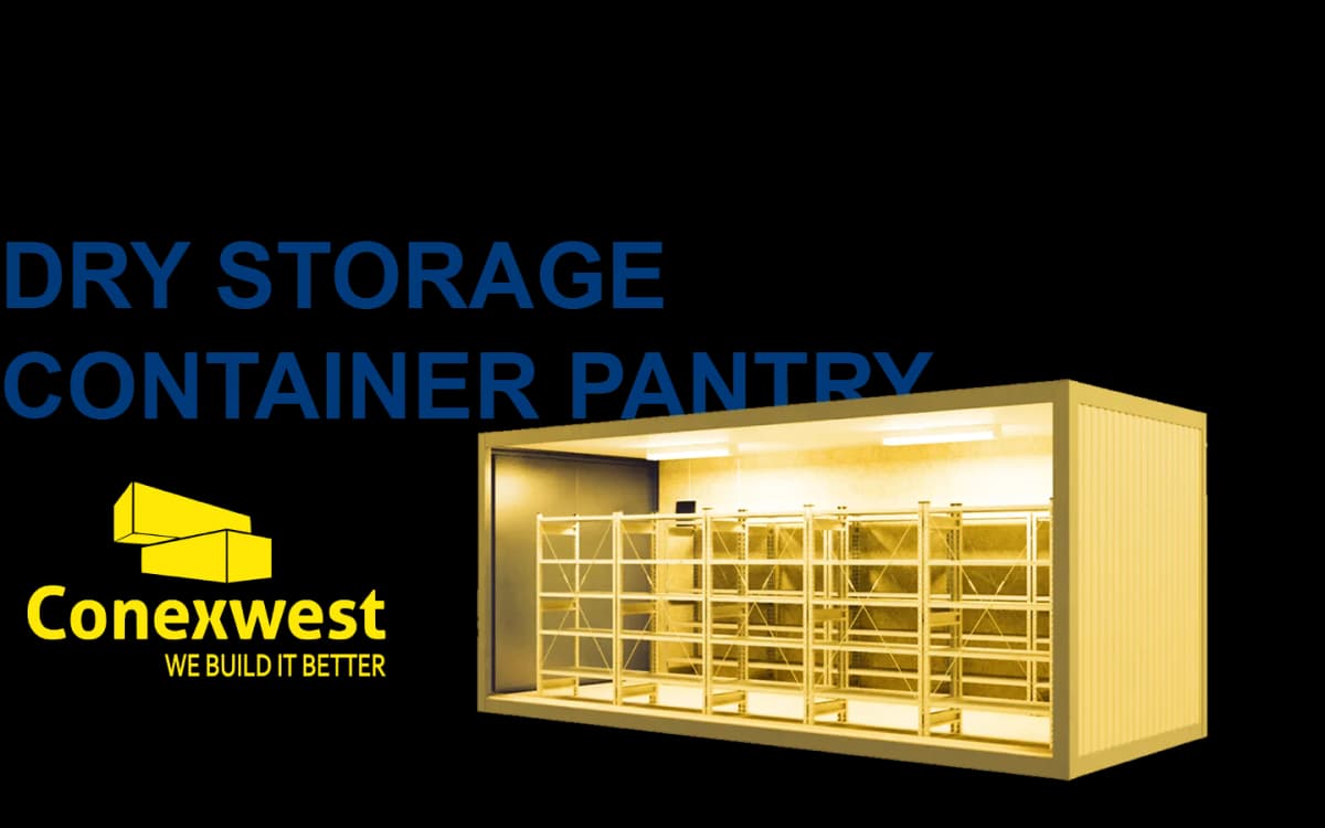 Shipping container dry