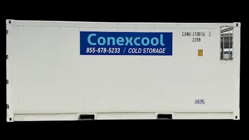 Conexwest has 20ft and 40ft reefer options for cold storage requirements.