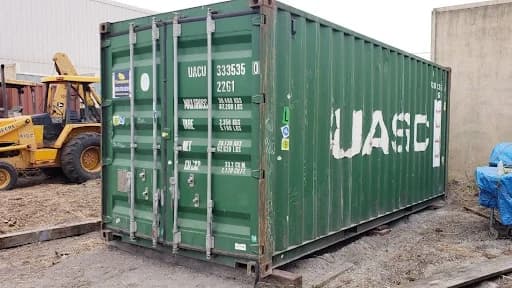 20ft Used Cargo Worthy Standard Certified ISO Shipping Container