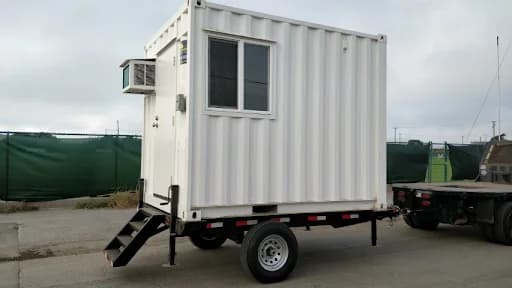 10ft Mobile Office Container With Trailer