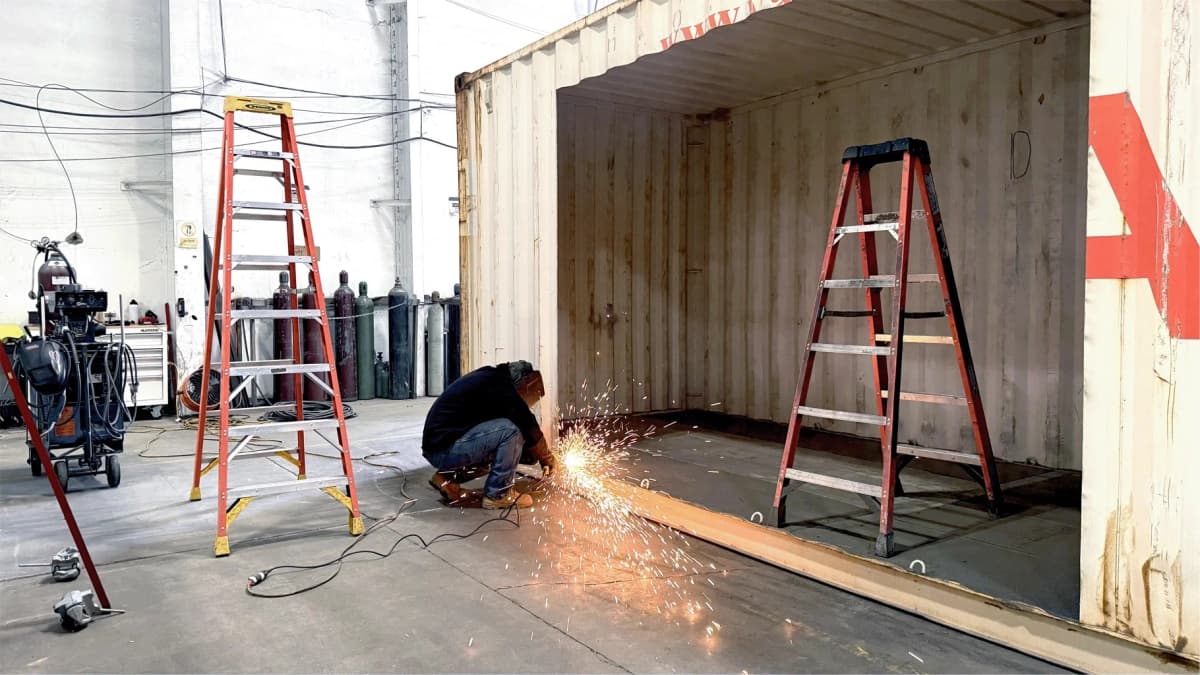 Container modification process