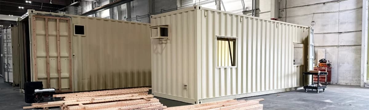Conexwest yard and containers