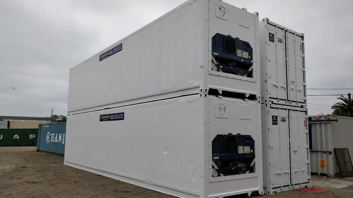 40ft refrigerated containers