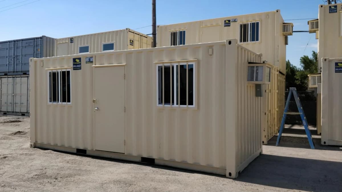 Storage containers and offices for rent in Oakland