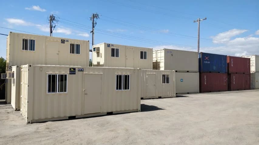 Oakland yard for shipping containers and storage rentals