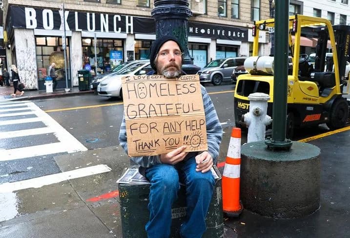 Jay Homeless in San Francisco