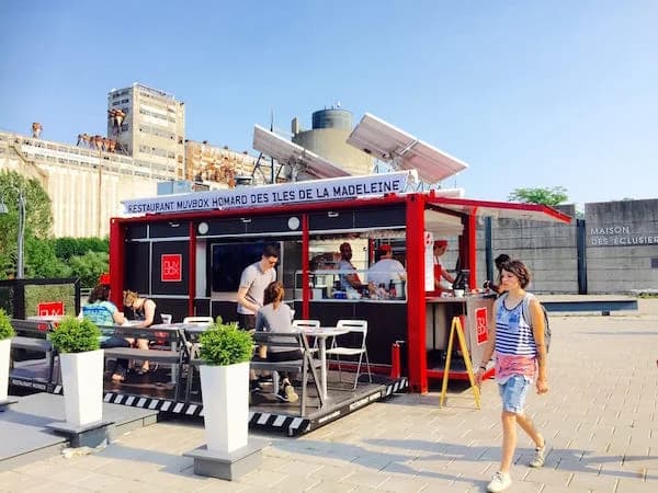 MuvBox Shipping Container Restaurant, Montreal, Canada