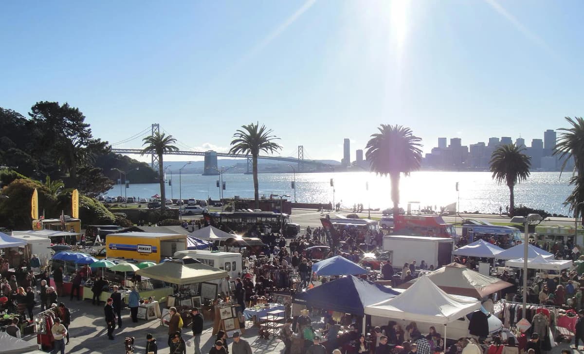 Treasure Island Flea Market Festival.