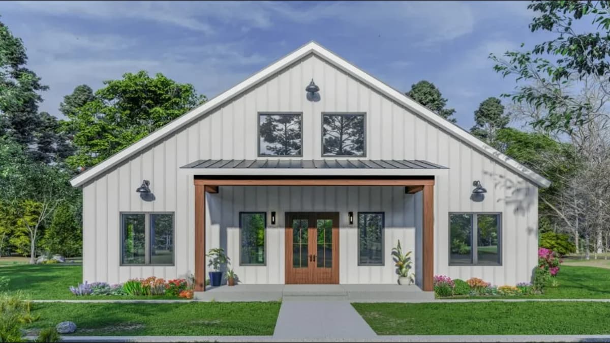 An image of a Barndominium.