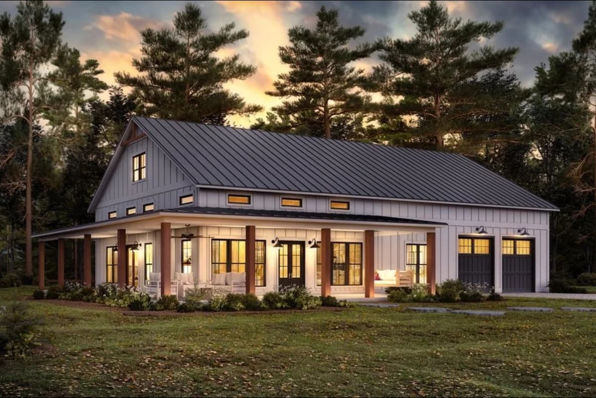 An image of a Barndominium.