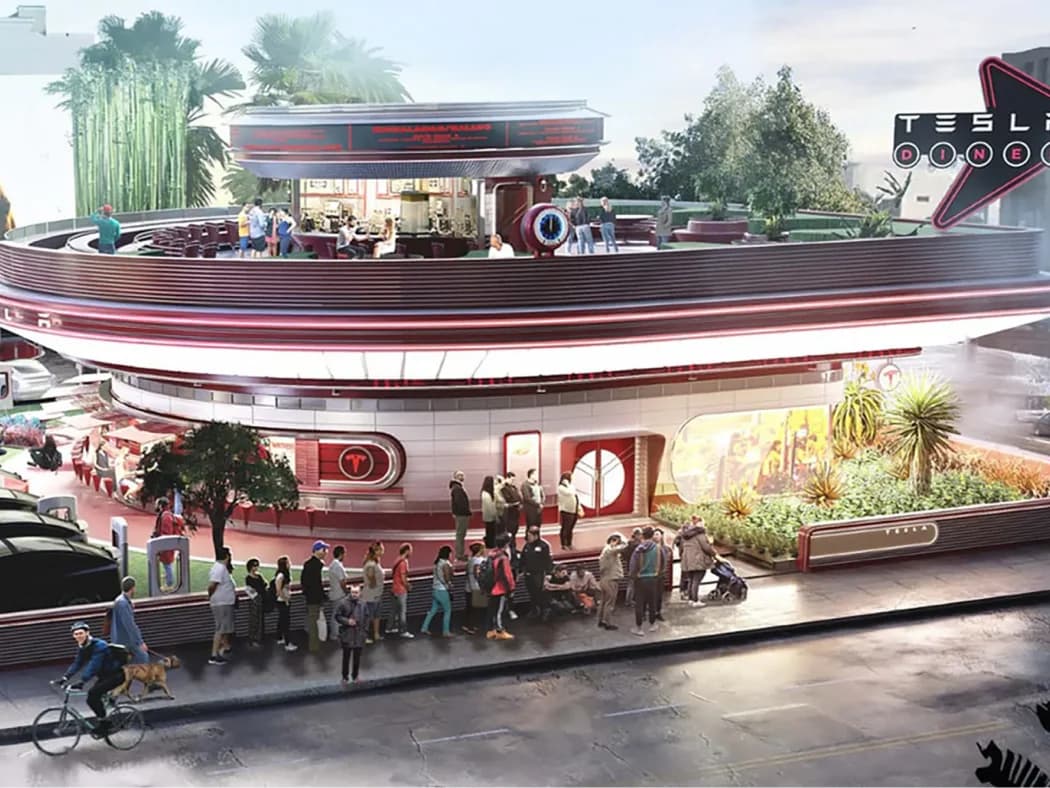 Tesla's Retro Diner
