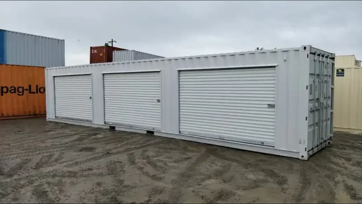 Conexwest roll-up doors for shipping containers.