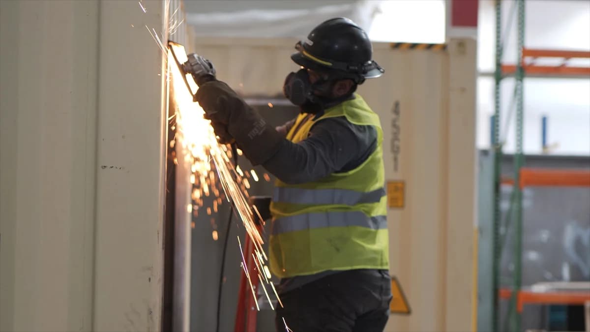 Container welding